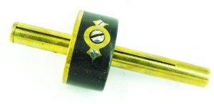Solid Brass And Rosewood Mortise Gauge