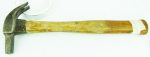 Nice Vintage Hammer With Octagon Head, Good Handle, Claws Are A Little Bent, But Will Straight Easy, 4 1/2" Head.