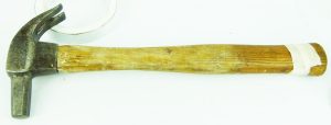 Nice Vintage Hammer With Octagon Head, Good Handle, Claws Are A Little Bent, But Will Straight Easy, 4 1/2" Head.