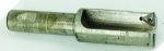 Lathe Tool Holder, Has 2 Small Triangle Carbide Cutters, 5/8" Round Shaft X 4" Long.