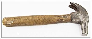 Farriers Hammer, Handle Is Good, Head Is 4" Long.