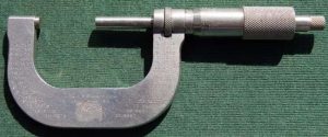 starrett Usa #213 1 -2" Micrometer.