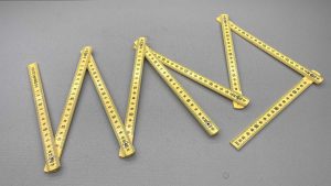 Ring 2 Meter Plastic Zigzag Rule