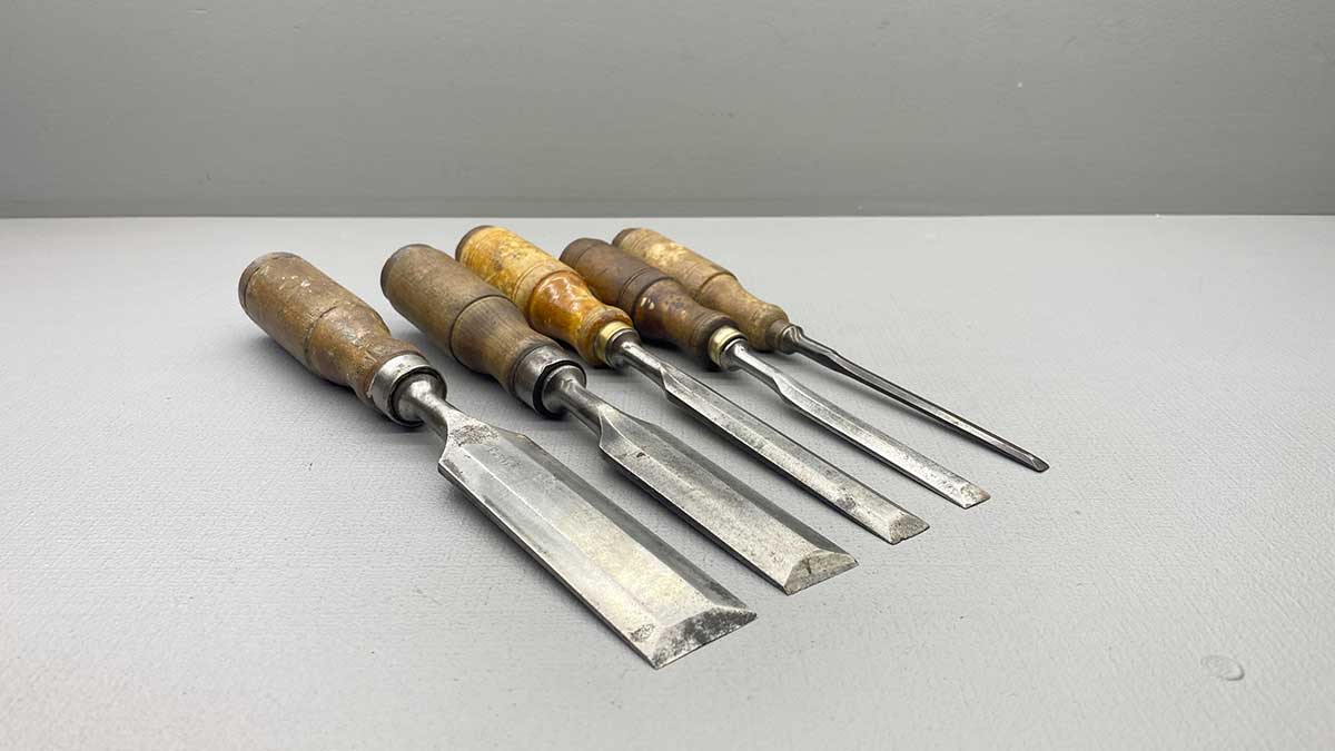 Anton Berg Bevel Edge Chisels In Good Sizes - Image 3