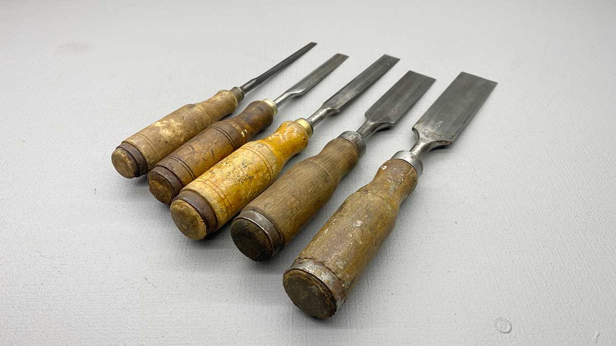 Anton Berg Bevel Edge Chisels In Good Sizes - Image 2