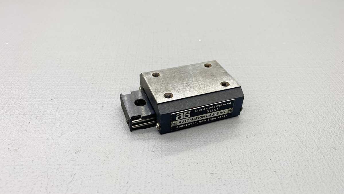 Automation Gages Tiny Linear Positioning Slide