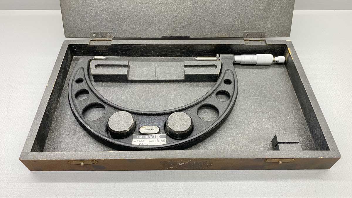 Moore & Wright England 125-150mm Micrometer - Image 3