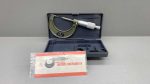 Mitutoyo 112-189 Point Micrometer Ratchet Stop 0-1" Graduation 0.001" In Top Condition