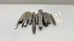 Jewellers Repousse Marking Stamps Set Of 11 different shapes