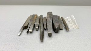 Jewellers Repousse Marking Stamps Set Of 11 different shapes