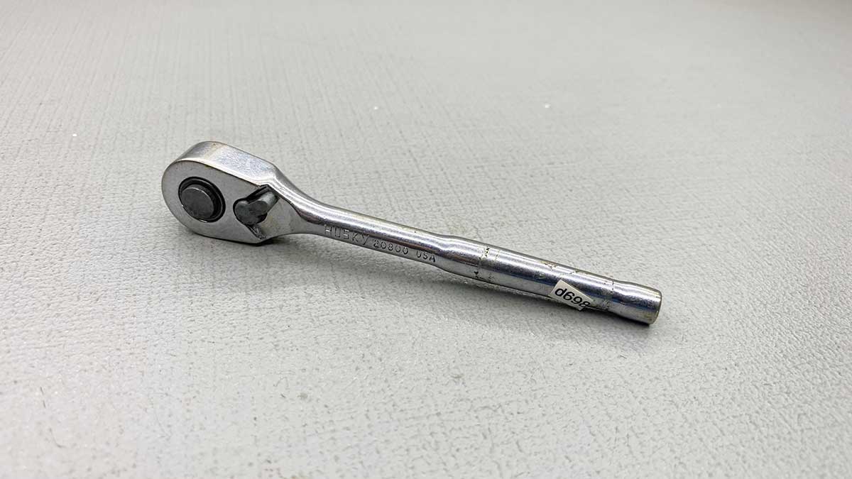 Husky USA 1/4" Drive Ratchet 125mm Long