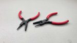 Round & Cupped Nose Spring Loaded Pliers New Condition