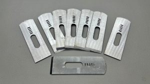 Stanley Block Plane Iron Cutter Blade Fits 60 1/2 5 Notches Price Each