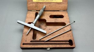 Lufkin USA 515G 0-3" Depth Gauge in the box In Good Condition