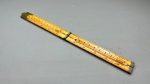 Stanley No 53 1/2 Boxwood & Brass Architect's Rule