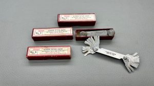 Starrett No 5 Screw Pitch Gauge In Original Box In Good Condition