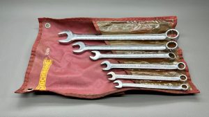 Sidchrome 7 Piece AF Ring & Open End Spanner Set In Top Condition