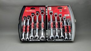 Gear Wrench Imperial/Metric Ratchet Spanner Set In new condition IOB