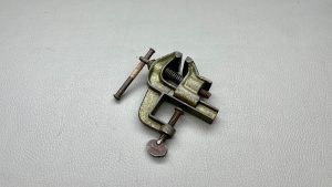 Jewellers Screw On Bench Vice 22mm Jaws In Good Condition No Maker Visible