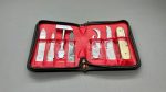 Combination Tool Set In Its Pouch In Good Condition