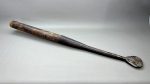 Rare Spud Barking Tool Steel Part Is 12" Long And Overall 24" Nice Early Tool.