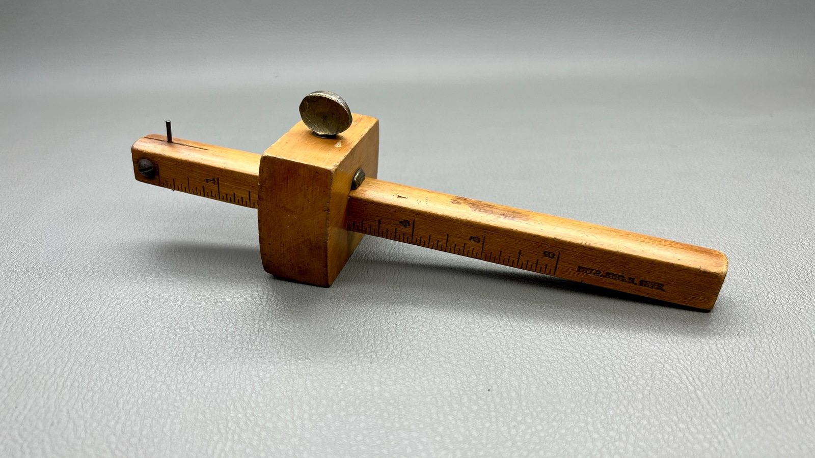 Stanley No 65 Marking Gauge Pat Aug 5 1873 - Image 4