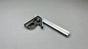 Brown & Sharpe No 4 Double Square With Level 6" Long In Good Condition