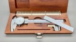 Brown & Sharpe No 579 Digital Depth Gauge & Rule In Good Condition IOB