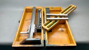 Chesterman No 369 Height Gauge With Multiple Pointers and Slide and Fine adjust Screw in base