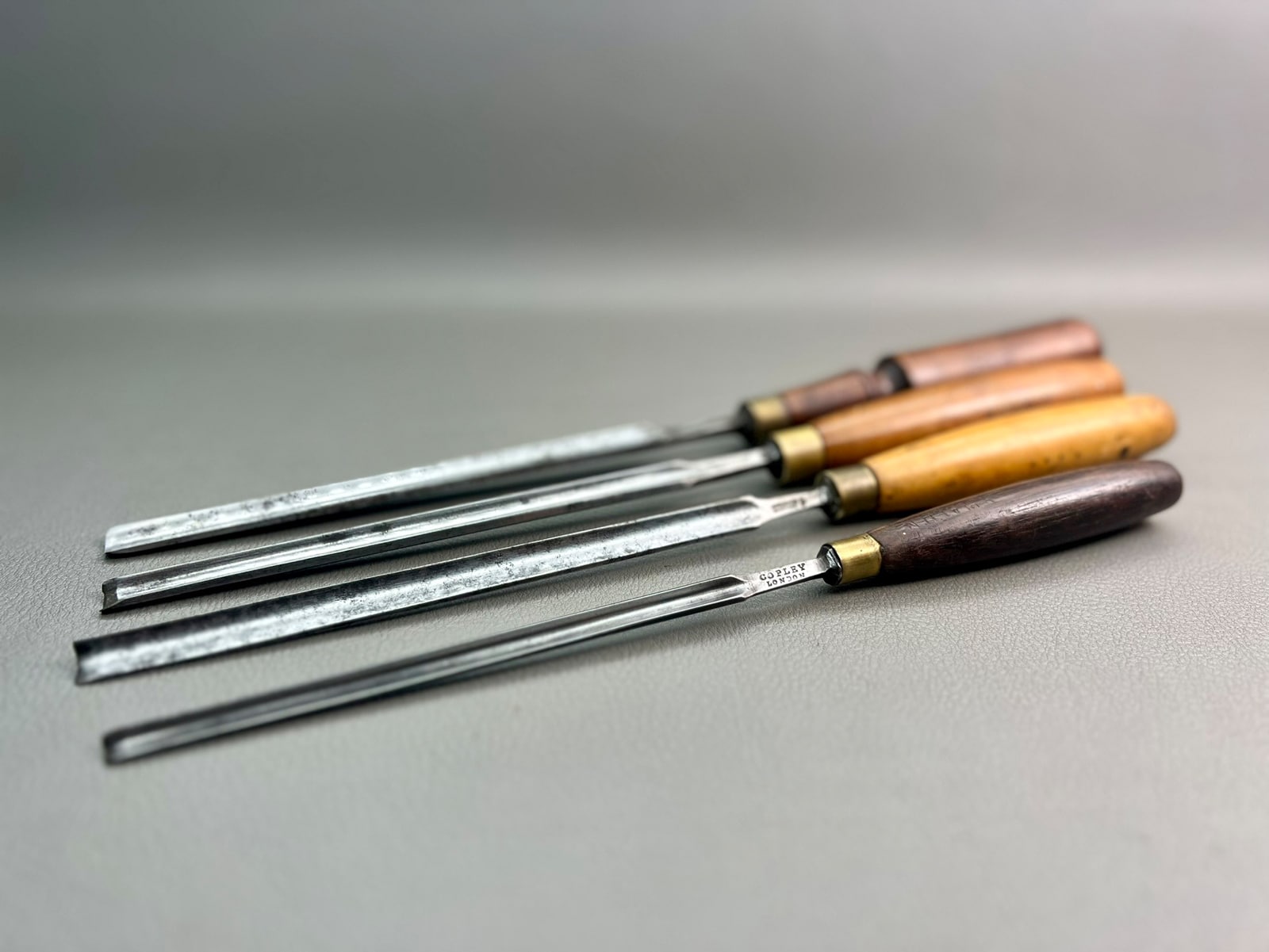 Vintage Set Of 4 Patternmakers Gouges - Image 4