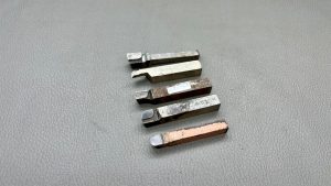 Lathe Carbide Tip Tooling 5 Assorted 60mm Long