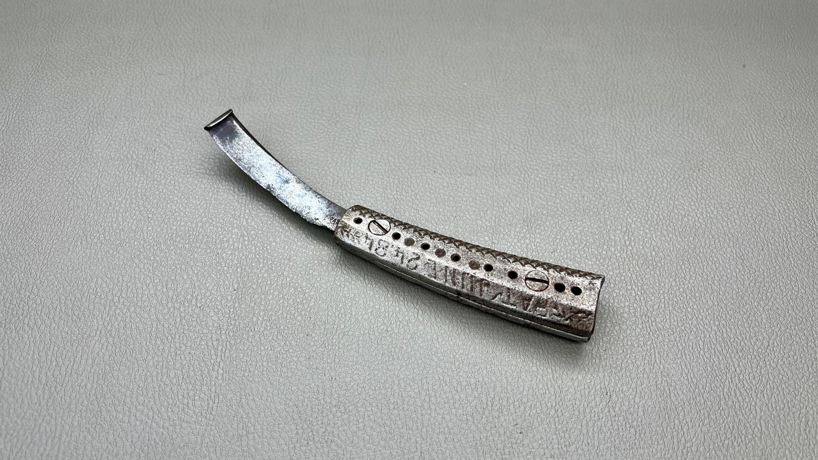 T U Pope Race Knife Patent 1884 190mm Long Slight Pitting