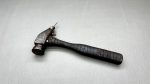Leather Hammer With Spike & Leather Bound Handle 1 1/8" Round Face & Detachable Spike