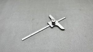 Goodall & Pratt 6" Depth Gauge 30 - 45 & 60 Degree In Good Condition