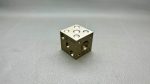 Jeweller's Dapping Block With Holes On All Sides 2" Square In Good Condition
