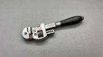 The Eire Tool Works USA 8" Stillson Wrench, Owners Initials, In Good Condition