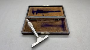 Goodell Pratt USA 0 0- 3" Depth Micrometer In Good Condition