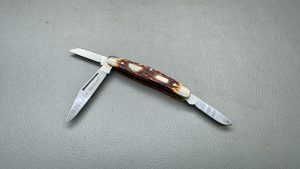 Boker Tree USA 3 Blade Folding Knife Nice Engravings Limited Edition