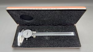 Brown & Sharpe No 579-10 Metric Vernier Swiss Made Shockproof 0.02 mm In Top Condition IOB