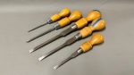Cabinet Makers Screwdrivers Set Of 5 In Good Condition