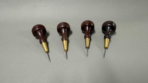 Timber And Brass Awl 95mm Long New Condition
