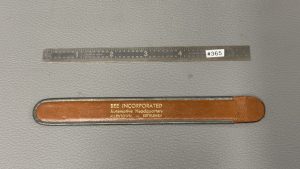 Ak USA 6" Stainless Steel Rule To 64Ths In Case